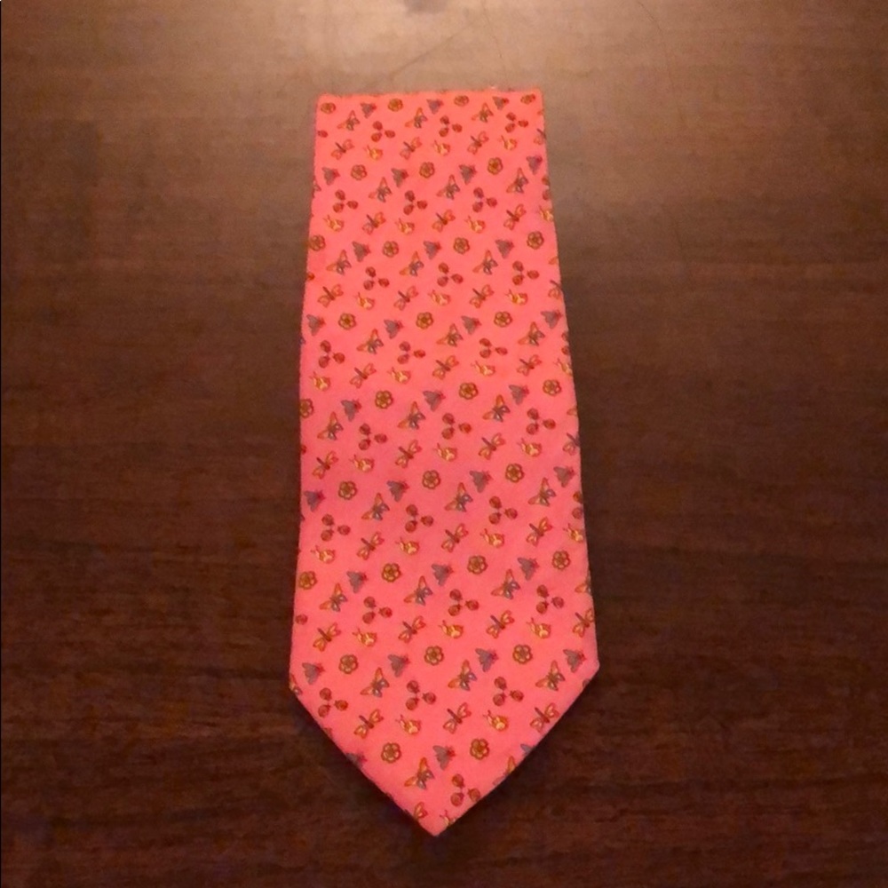 Pink Salvatore Ferragamo Neck Tie